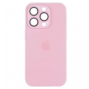 For iPhone 14 AG Frosted Tempered Glass Phone Case