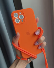 Load image into Gallery viewer, iPhone Camera Guard Silicone Case ( Orange )
