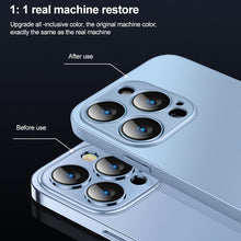 Load image into Gallery viewer, For iPhone 14 AG Frosted Tempered Glass Phone Case
