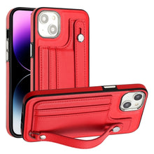 Load image into Gallery viewer, Shockproof Leather Phone Case with Wrist Strap(5 colors)
