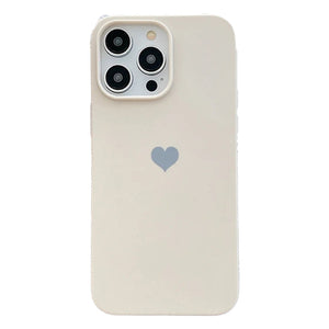For iPhone 14 Luxury Love Silicone Case