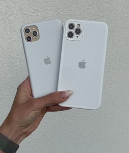 iPhone Camera Guard Silicone Case ( White )