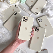 Load image into Gallery viewer, iPhone Silicone Case ( Antique White )
