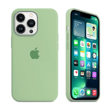 Load image into Gallery viewer, iPhone Silicone Case ( Matcha Green )
