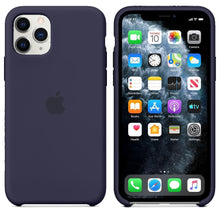Load image into Gallery viewer, iPhone Silicone Case ( Midnight Blue )
