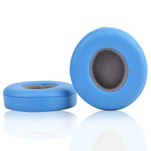 Load image into Gallery viewer, Beats Solo3, Solo 2 Wireless, On-Ear, Blue/Grey, Ecological Leather ( 1 Pair Ear Pads )
