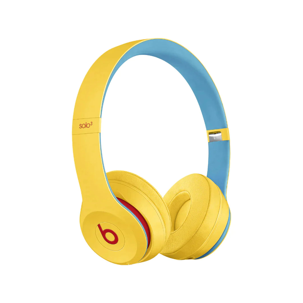 Beats Solo3, Solo 2 Wireless, On-Ear, Yellow, Ecological Leather ( 1 Pair Ear Pads )