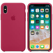 Load image into Gallery viewer, iPhone Silicone Case (RED PINK)
