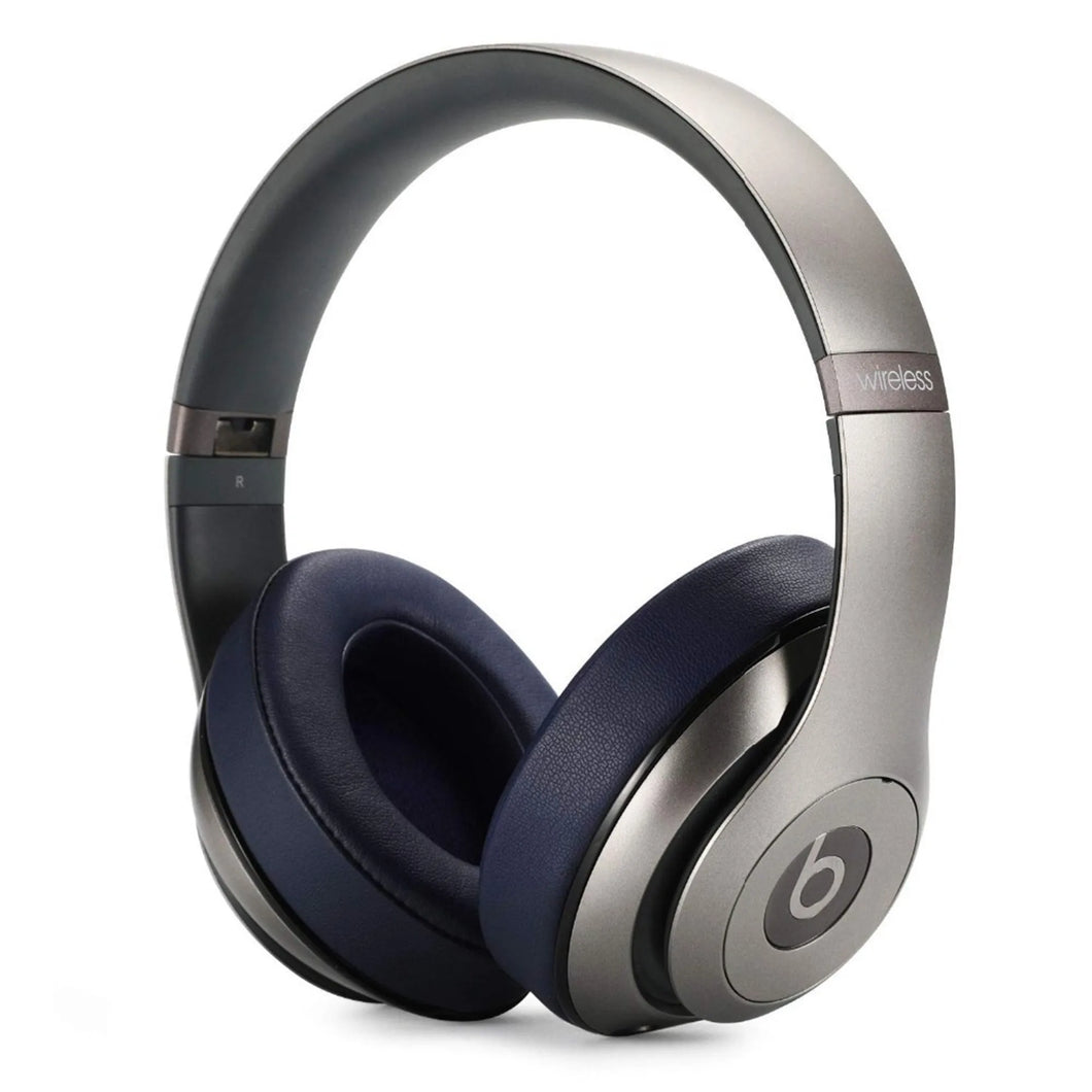 Beats Studio3, Studio 2.0 with cable/Wireless, Over-Ear, Dark Blue, Ecological Leather ( 1 Pair Ear Pads )