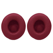 Load image into Gallery viewer, Beats Solo3, Solo 2 Wireless, On-Ear, Burgundy, Ecological Leather ( 1 Pair Ear Pads )
