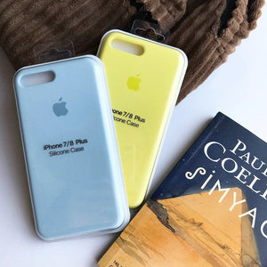 iPhone Silicone Case (SKY BLUE)