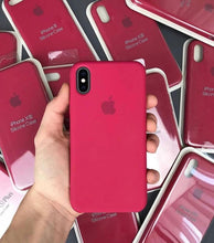 Load image into Gallery viewer, iPhone Silicone Case (RED PINK)
