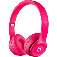 Load image into Gallery viewer, Beats Solo3, Solo 2 Wireless, On-Ear, Pink, Ecological Leather ( 1 Pair Ear Pads )
