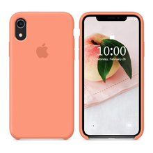 Load image into Gallery viewer, iPhone Silicone Case (PASTEL ORANGE)

