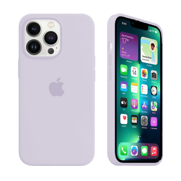 Funda de Silicona para iPhone (GRIS ROCA)