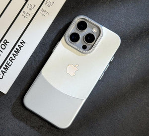 For iPhone 13 Luxury Fiber Fabric Aluminum Case