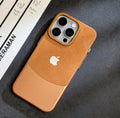 For iPhone 12 Luxury Fiber Fabric Aluminum Case