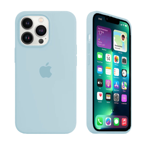 Funda de Silicona para iPhone (VERDE LIMA CLARO)