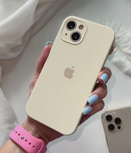iPhone Camera Guard Silicone Case ( Antique White )