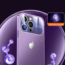 Carica l&#39;immagine nel visualizzatore di Gallery, iPhone Liquid Silicone Glass Window Case ( Light Purple )

