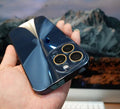 For iPhone 15 Platinum Laser Phone Case