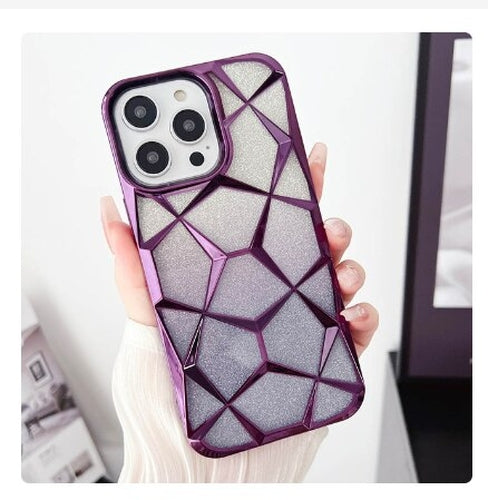 3D Geometric iPhone Case