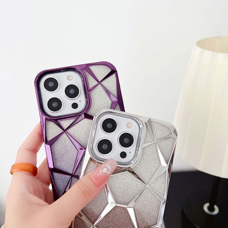 3D Geometric iPhone Case