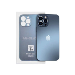 AG Frosted Tempered Glass Phone Case