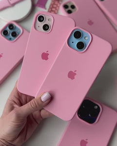 iPhone Silicone Case (Candy Pink)
