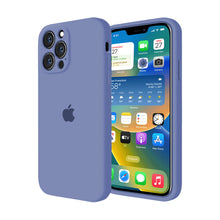 Load image into Gallery viewer, iPhone Camera Guard Silicone Case ( Lavender Gray )
