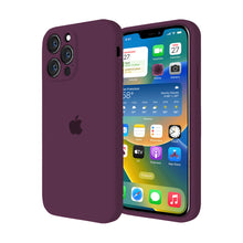 Load image into Gallery viewer, iPhone Camera Guard Silicone Case ( Plum )
