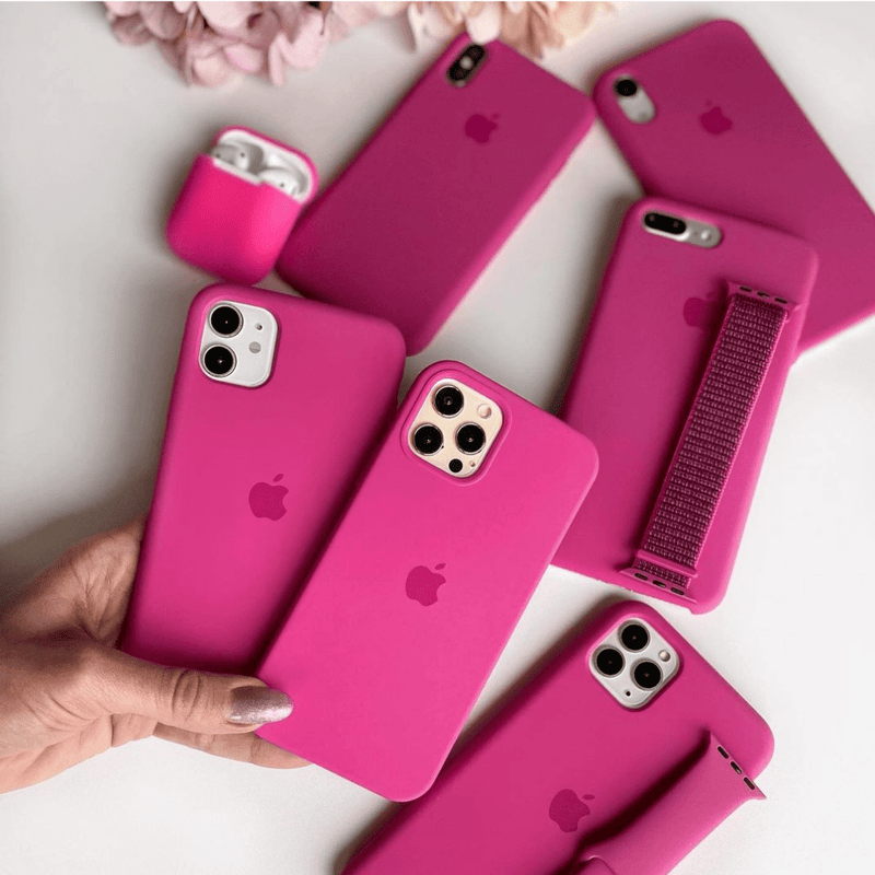 Funda de Silicona para iPhone (PITAHAYA)