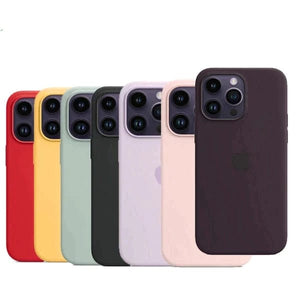 For iPhone 14  Silicone Case with Magsafe