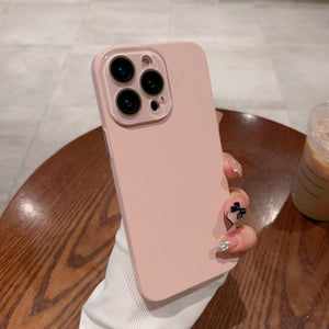 For iPhone 14 Basic Slim Lens Protection Case