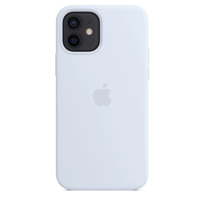 Coque en silicone pour iPhone 12 avec Magsafe 