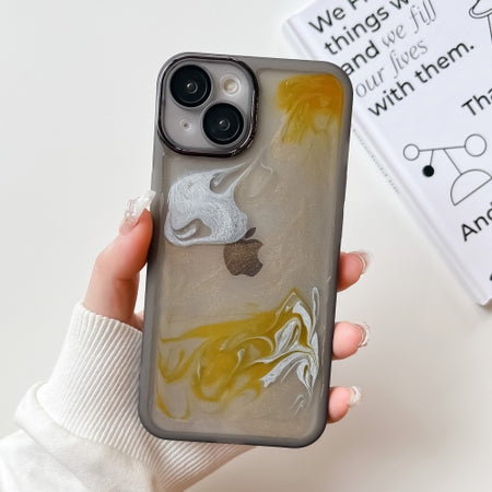 Oil Painting Electroplating TPU Phone Case