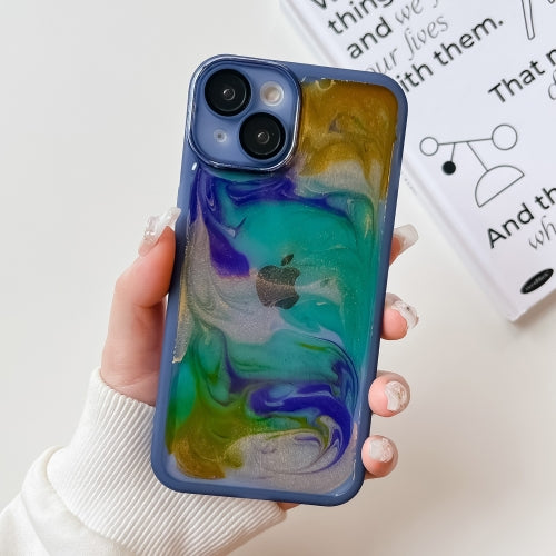 Oil Painting Electroplating TPU Phone Case