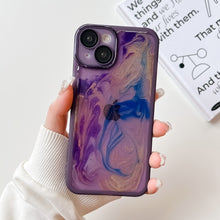 Ladda upp bild till gallerivisning, Oil Painting Electroplating TPU Phone Case
