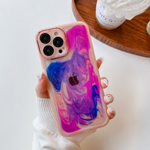 Carica l&#39;immagine nel visualizzatore di Gallery, Oil Painting Electroplating TPU Phone Case, For iPhone 13 Pro Max, For iPhone 12, For iPhone 12 Pro, For iPhone 12 Pro Max, For iPhone 11, For iPhone 11 Pro

