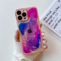 Oil Painting Electroplating TPU Phone Case, For iPhone 13 Pro Max, For iPhone 12, For iPhone 12 Pro, For iPhone 12 Pro Max, For iPhone 11, For iPhone 11 Pro