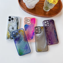 Carica l&#39;immagine nel visualizzatore di Gallery, Oil Painting Electroplating TPU Phone Case, For iPhone 13 Pro Max, For iPhone 12, For iPhone 12 Pro, For iPhone 12 Pro Max, For iPhone 11, For iPhone 11 Pro
