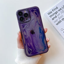 Carica l&#39;immagine nel visualizzatore di Gallery, Oil Painting Electroplating TPU Phone Case, For iPhone 13 Pro Max, For iPhone 12, For iPhone 12 Pro, For iPhone 12 Pro Max, For iPhone 11, For iPhone 11 Pro
