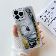 Carica l&#39;immagine nel visualizzatore di Gallery, Oil Painting Electroplating TPU Phone Case, For iPhone 13 Pro Max, For iPhone 12, For iPhone 12 Pro, For iPhone 12 Pro Max, For iPhone 11, For iPhone 11 Pro
