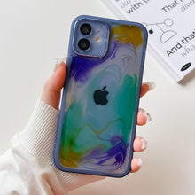Carica l&#39;immagine nel visualizzatore di Gallery, Oil Painting Electroplating TPU Phone Case, For iPhone 13 Pro Max, For iPhone 12, For iPhone 12 Pro, For iPhone 12 Pro Max, For iPhone 11, For iPhone 11 Pro
