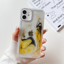Carica l&#39;immagine nel visualizzatore di Gallery, Oil Painting Electroplating TPU Phone Case, For iPhone 13 Pro Max, For iPhone 12, For iPhone 12 Pro, For iPhone 12 Pro Max, For iPhone 11, For iPhone 11 Pro
