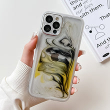 Carica l&#39;immagine nel visualizzatore di Gallery, Oil Painting Electroplating TPU Phone Case, For iPhone 13 Pro Max, For iPhone 12, For iPhone 12 Pro, For iPhone 12 Pro Max, For iPhone 11, For iPhone 11 Pro
