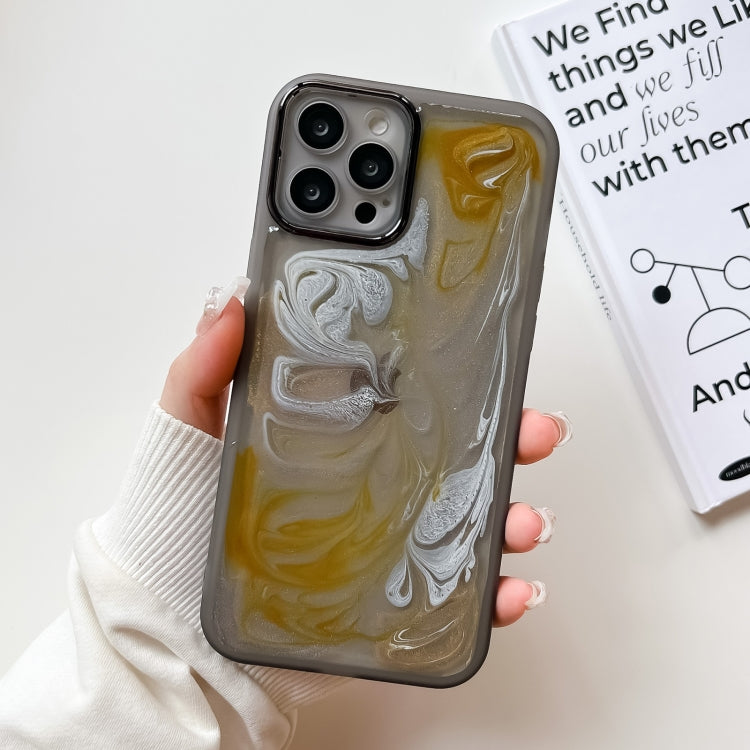 Oil Painting Electroplating TPU Phone Case, For iPhone 13 Pro Max, For iPhone 12, For iPhone 12 Pro, For iPhone 12 Pro Max, For iPhone 11, For iPhone 11 Pro