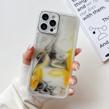 Carica l&#39;immagine nel visualizzatore di Gallery, Oil Painting Electroplating TPU Phone Case, For iPhone 13 Pro Max, For iPhone 12, For iPhone 12 Pro, For iPhone 12 Pro Max, For iPhone 11, For iPhone 11 Pro
