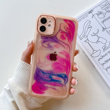 Carica l&#39;immagine nel visualizzatore di Gallery, Oil Painting Electroplating TPU Phone Case, For iPhone 13 Pro Max, For iPhone 12, For iPhone 12 Pro, For iPhone 12 Pro Max, For iPhone 11, For iPhone 11 Pro
