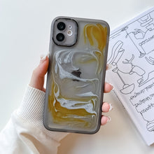 Carica l&#39;immagine nel visualizzatore di Gallery, Oil Painting Electroplating TPU Phone Case, For iPhone 13 Pro Max, For iPhone 12, For iPhone 12 Pro, For iPhone 12 Pro Max, For iPhone 11, For iPhone 11 Pro
